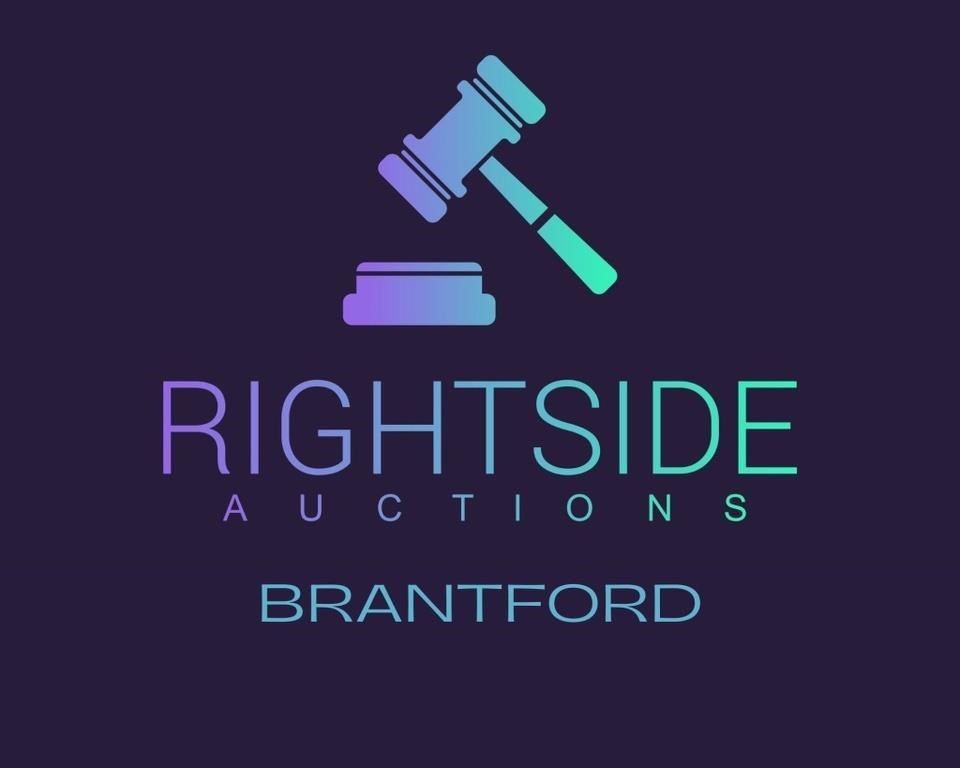 Rightside Returns Auction Brantford May 9th