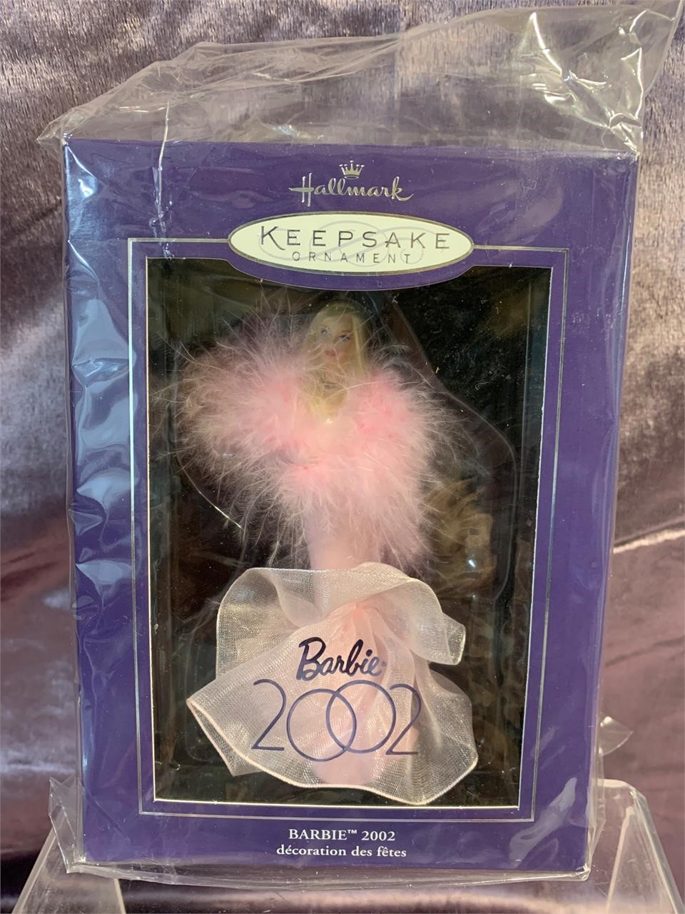 NIB Hallmark Barbie 2002 Keepsake Ornament