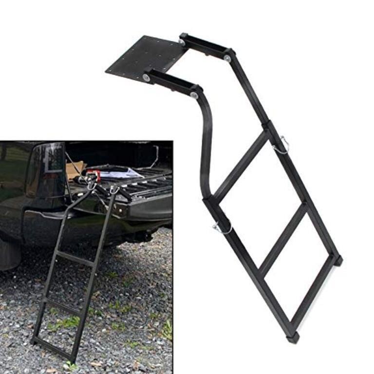 Wocch Universal Tailgate Ladder for Pickup Truck