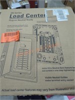 Siemens load center 100A, 20 spaces