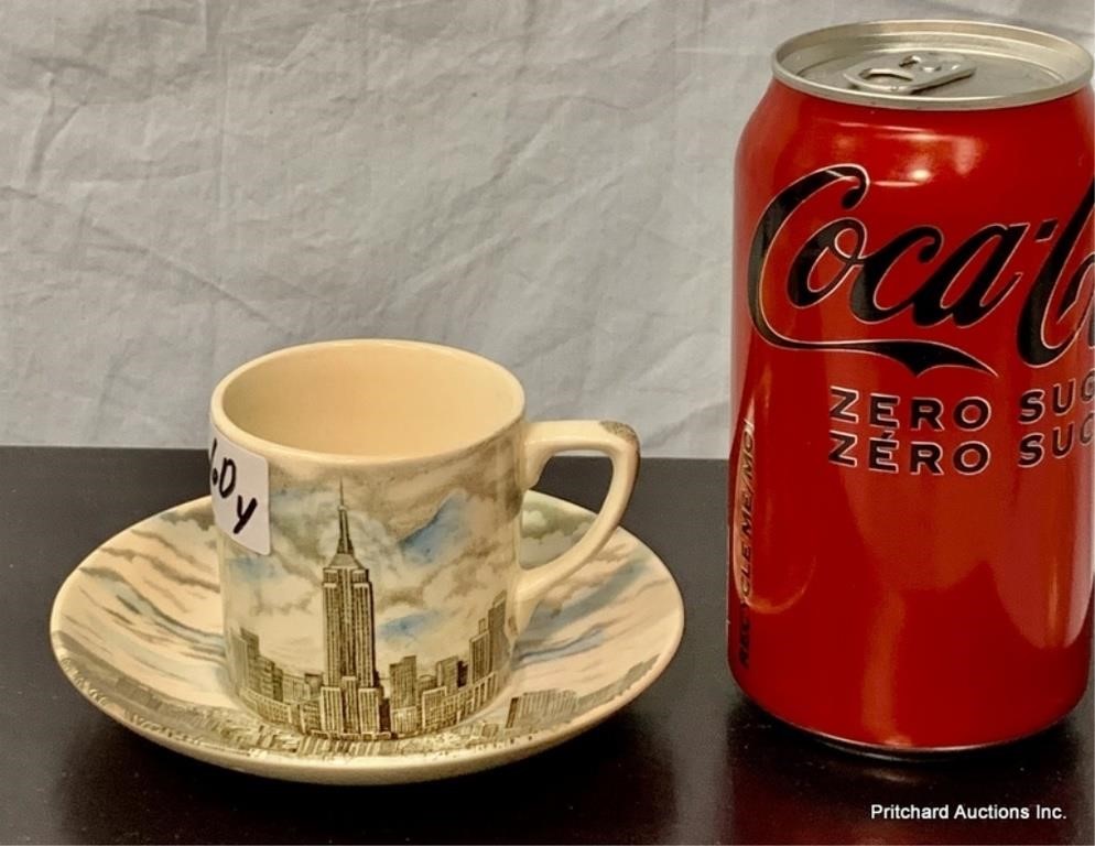 Empire State Building Souvenir Teacup & Saucer