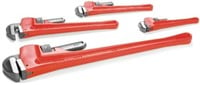 Performance Tool W1136 Pipe Wrench Set, 4-Piece