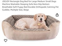 JOEJOY Rectangle Dog Bed