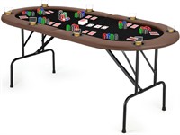 ZivPlay Poker Table Oval