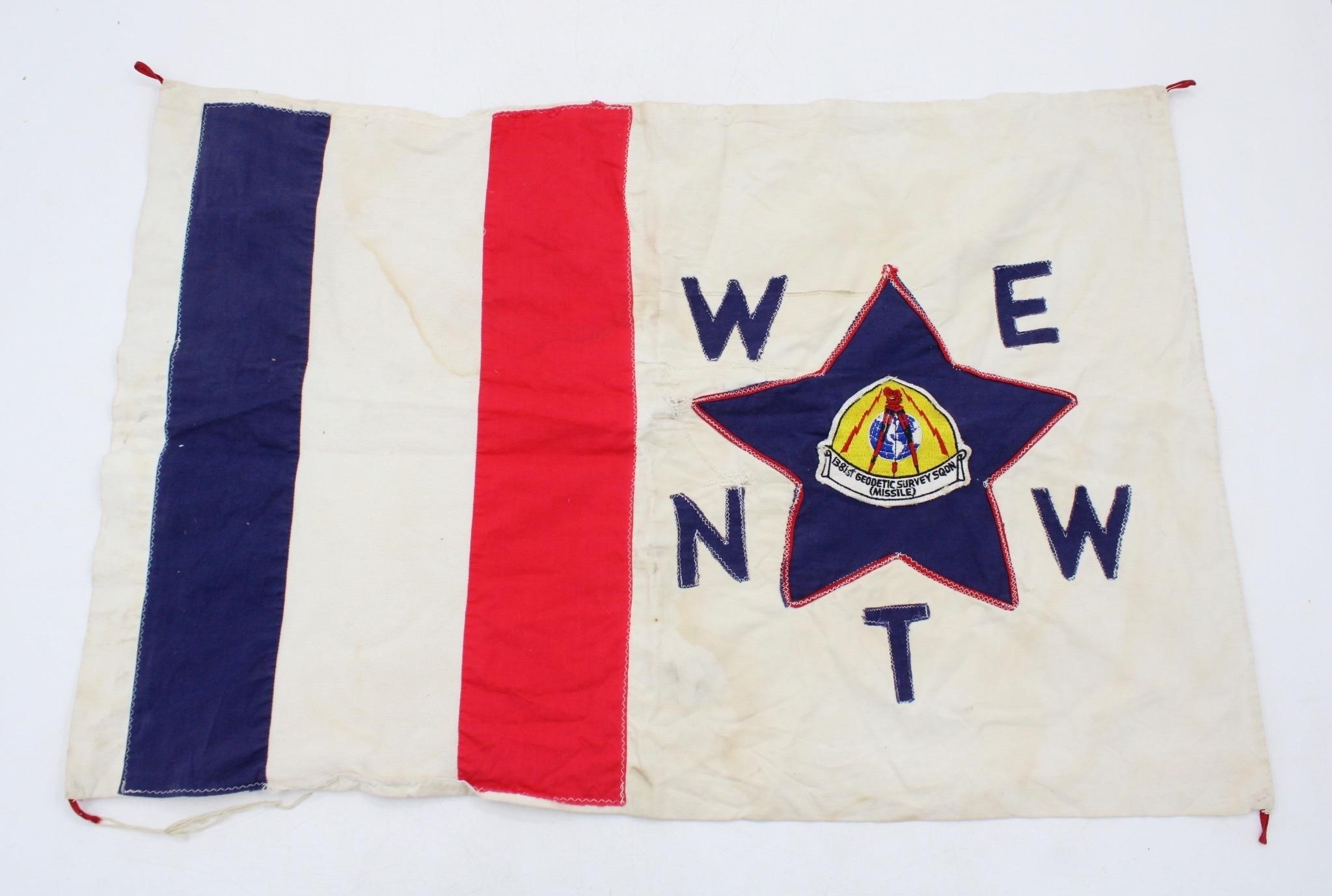 Rare Warren AFB 1381st Missile Squadron Flag
