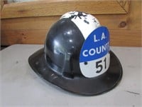 L.A. County firemans helmet