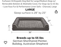 Furhaven Orthopedic Dog Bed for