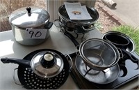 Chafing Dish, Pots & Pans