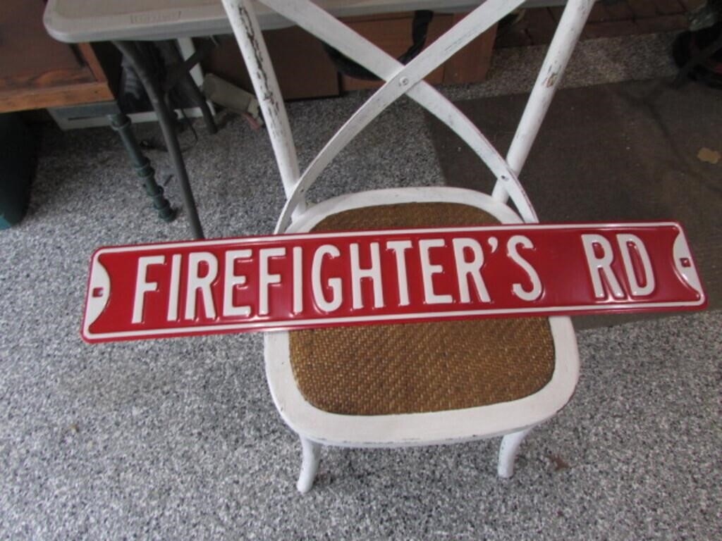 firefiighters rd sign