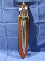 dagger on display