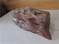 iron wood box