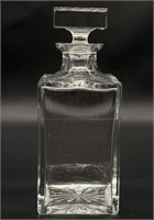 Crystal Square Decanter w/ Stopper