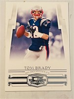 2007 Donruss Threads Football Card #26 Tom Brady