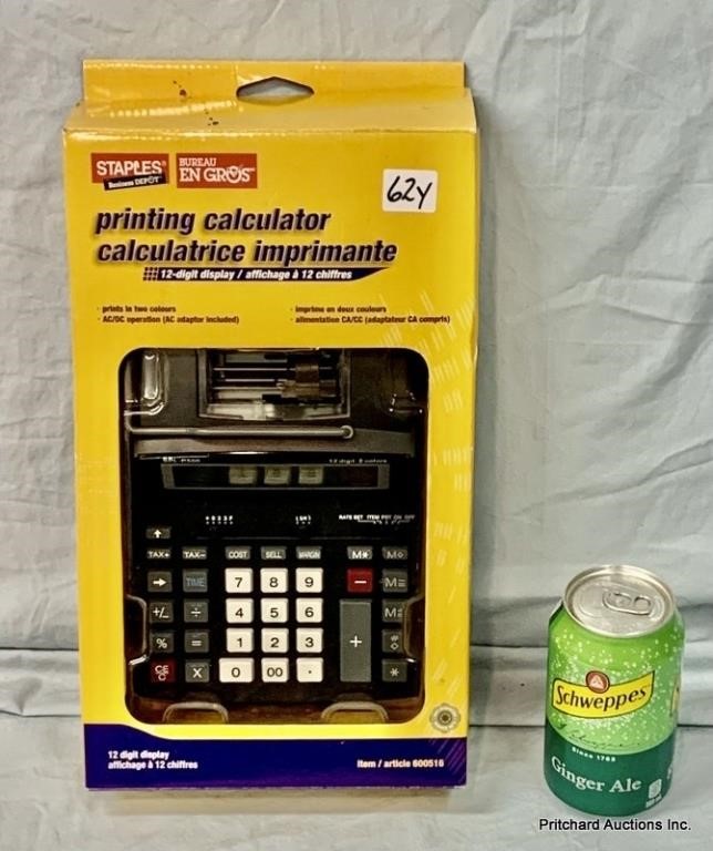 Printing Calculator In Box