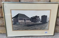 Alan Wylie CN Train Station Print Chester NS