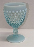 Vintage Fenton Hobnail Opalescent Water Goblet