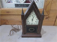 smaller sessions steeple electric clock