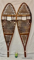 Antique Wooden Snowshoes