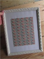 framed stamps