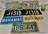 Vintage License Plates Lot
