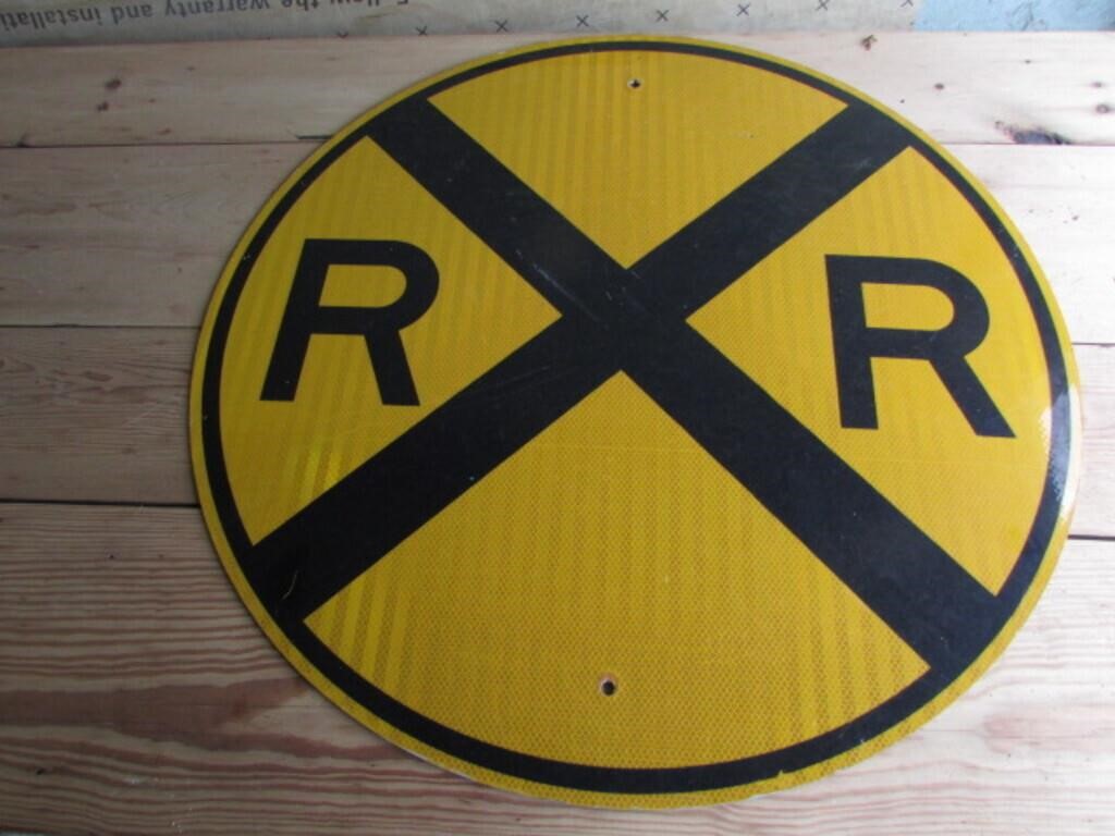 railroad sign