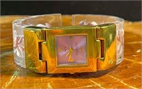 Joan Rivers Classic Collection Quartz Watch Acryli