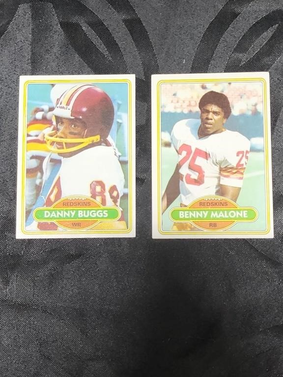 Benny Malone & Danny Buggs 1980 Redskins