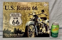 US Route 66 Metal Sign