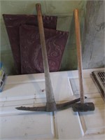 sledgehammer & pickaxe