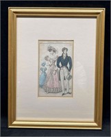 Framed Print Costumes Parisions 1826 (40)