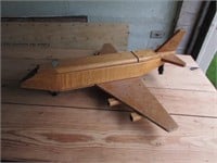 large wooden plane