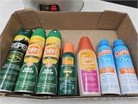 LOT OF Bug Repellent  OFF Spray