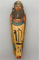 Ceramic King Tut Tomb, Coffin / Sarcophagus