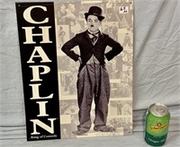Charlie Chaplin Metal Sign