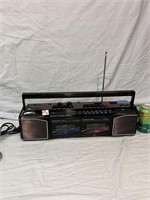 GE Vintage Portable Radio Cassette Player