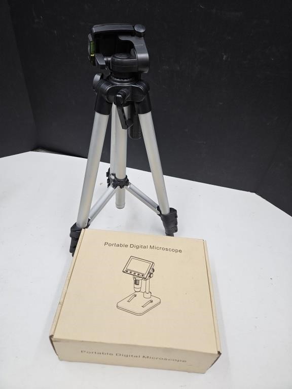 Portable Digital Microscope & Extra Tripod