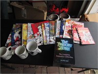 dalmatian magazines,mugs & twilight zone vhs tapes