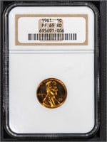 1961 1C Lincoln Memorial Cent NGC PF69RD