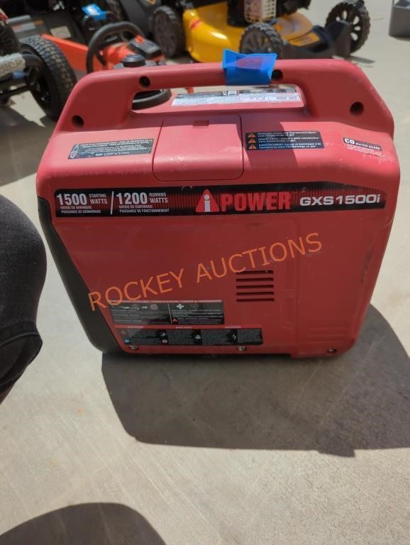 Gas powered generator 1500 watts