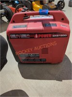 Gas powered generator 1500 watts