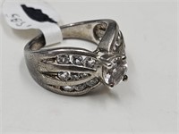 .925 Silver Ring  Size 7