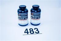 2 CONTAINERS OF HODGDON BL-C2 POWDER
