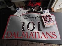 walt disney 101 dalmatian movie display