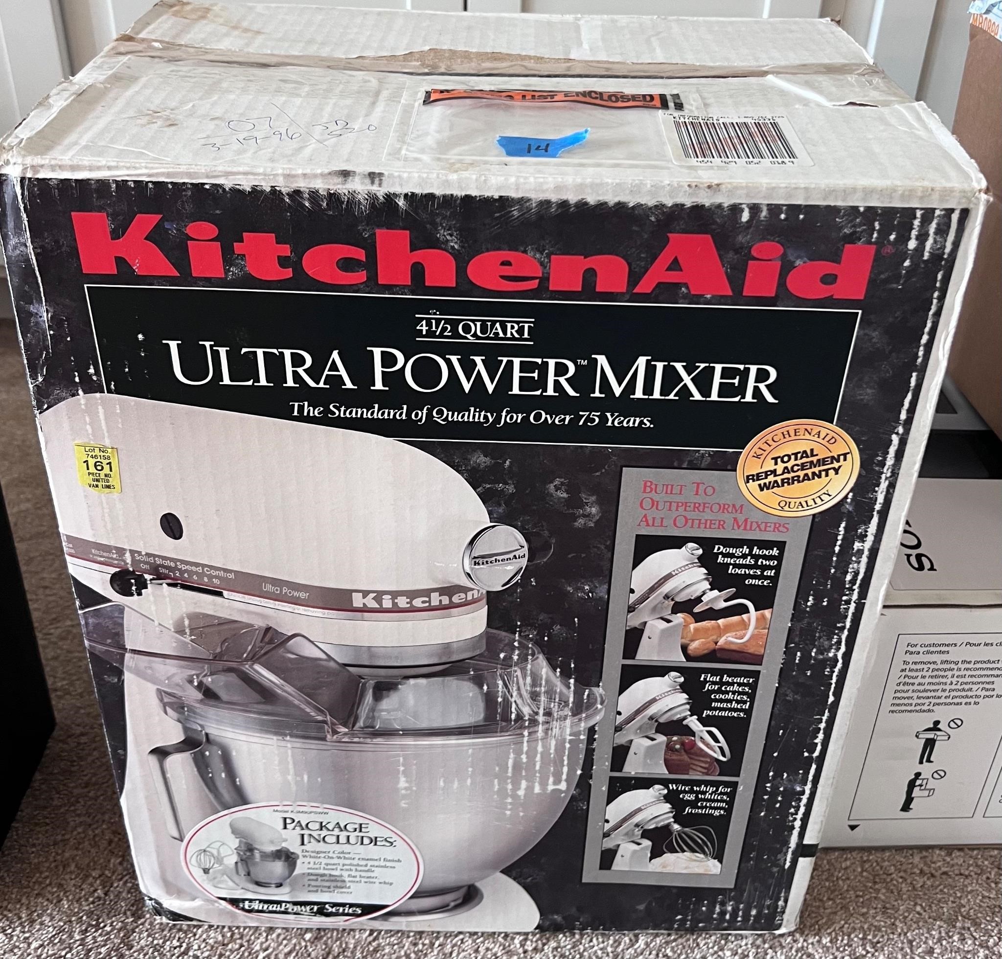 Kitchen Aid Ultra Mixer