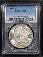 1899-O $1 Morgan Dollar PCGS MS64