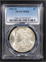 1902-O $1 Morgan Dollar PCGS MS64