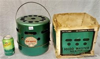 Vintage Igloo Master Camping Heater