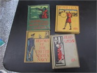 4 old books