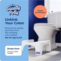 Squatty Potty 7" Toilet Stool and Colace 50mg
