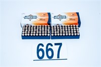 2 BOXES OF ARMSCOR 380ACP 95GR AMMO (100RDS)